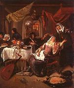 Jan Steen The Dissolute Household USA oil painting reproduction